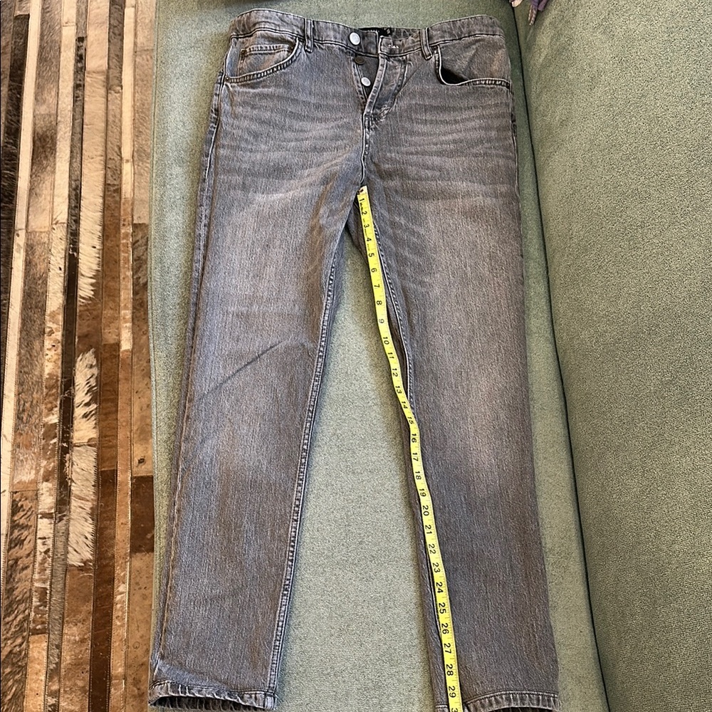 Ted Baker Gray Straight Jeans 32x30